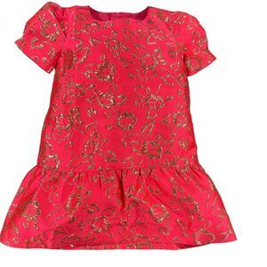 - Lilly Pulitzer Dresses  Girls Erina Dress Color: Gold/Pink Size: 7